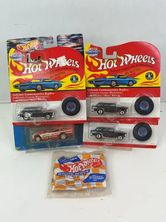 Hot Wheels Diecast Car Lot Pro Circuit Vintage Nomad McDonald's