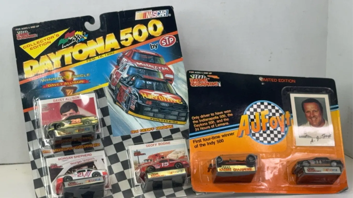 Racing Champions Daytona 500 and A.J. Foyt Diecast Sets