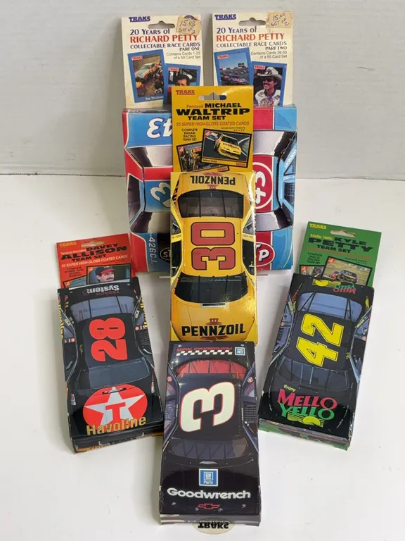 Traks NASCAR Racing Trading Card Team Sets Lot of Six