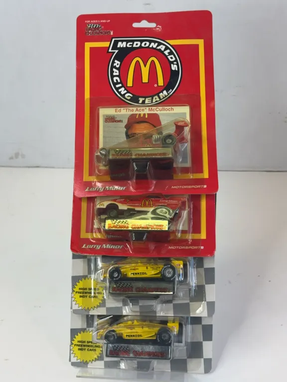 Racing Champions Die-Cast Cars McDonald's Larry Minor Andretti Lot