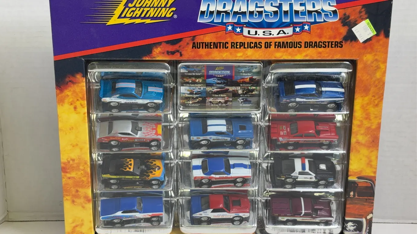 Johnny Lightning Dragsters USA Collectors Edition 11 Diecast Car Set