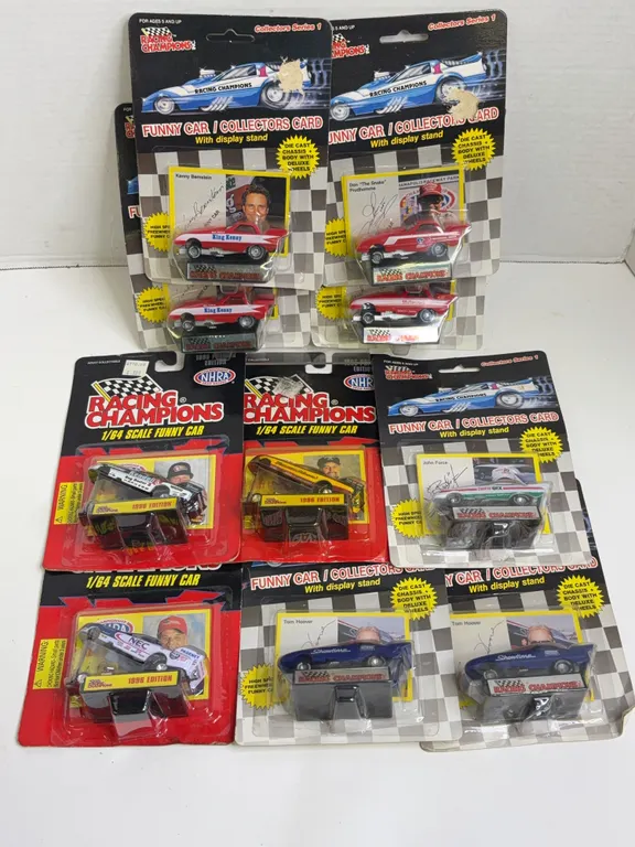 Racing Champions NHRA Diecast Funny Cars Lot of Ten