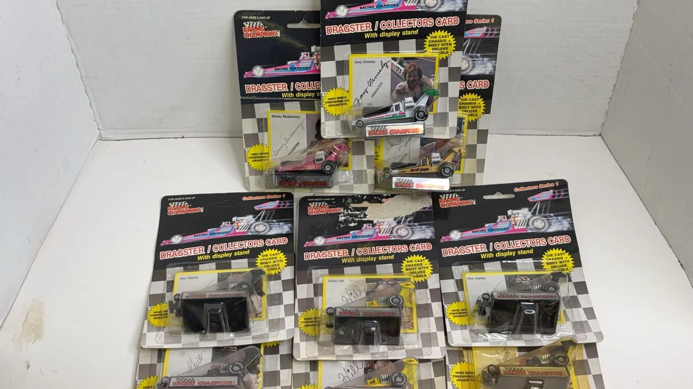 Racing Champions 1989 Collectors Series 1 Diecast Dragsters Lot