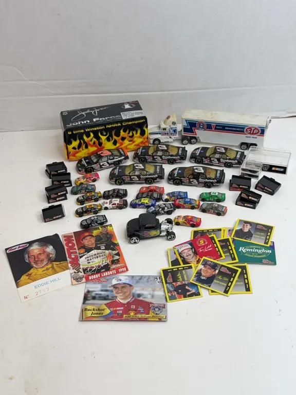 Diecast Racing Cars NASCAR Action John Force Dale Earnhardt Lot