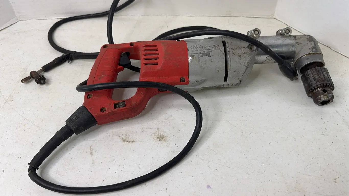 Milwaukee Heavy Duty 1/2 Inch Corded Right Angle Drill