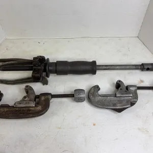 Ridgid Pipe Cutters and Slide Hammer Gear Puller Lot