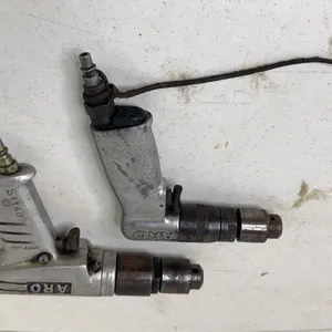 ARO Pneumatic Pistol Grip Air Drills Jacobs Chuck Lot of 2