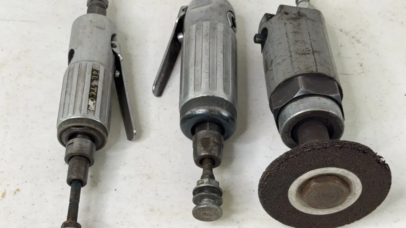 Dotco Pneumatic Straight Die Grinder Lot of Three