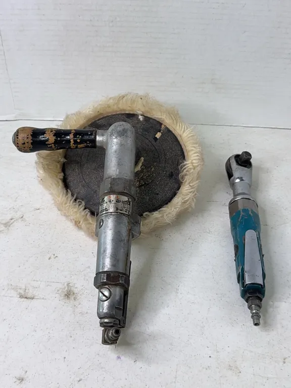 Skil Pneumatic Polisher Model 1036 and Michigan Industrial Tools Air Ratchet
