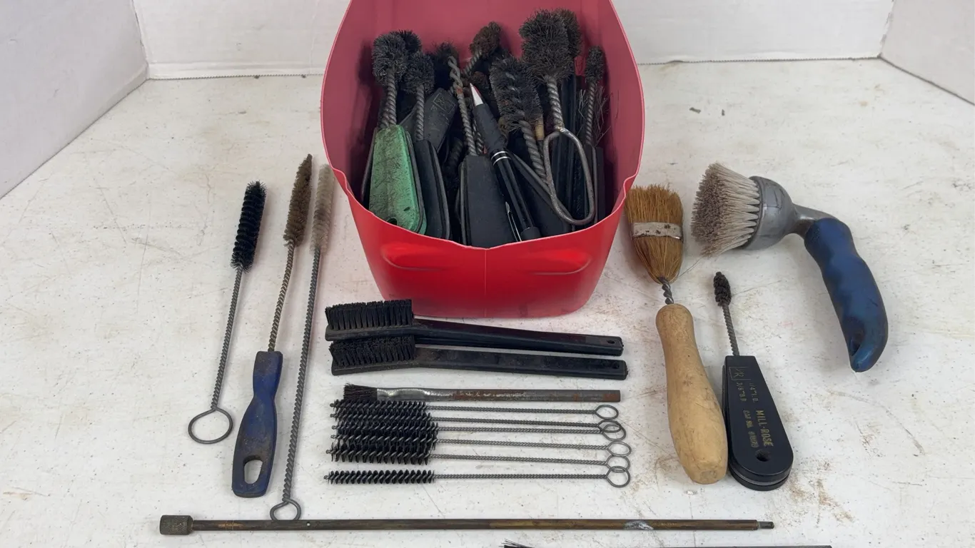 Assorted Wire Brushes Mill-Rose Plumbing and Cleaning Tools Lot