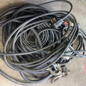 Heavy Duty Welding Cables With Tweco Ground Clamps and Power Cord