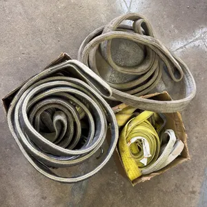 Assorted Heavy Duty Cargo Ratchet Straps and Webbing Slings Lot