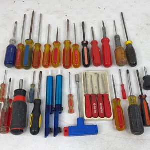 Assorted Hand Tool Lot Featuring Stanley Screwdrivers Kobalt and Great Neck