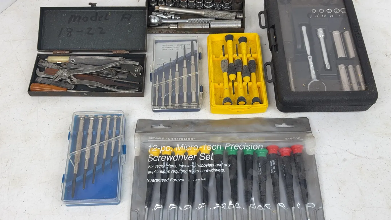 Craftsman Micro-Tech Screwdriver Sets S-K Tools Socket and Hand Tool Lot
