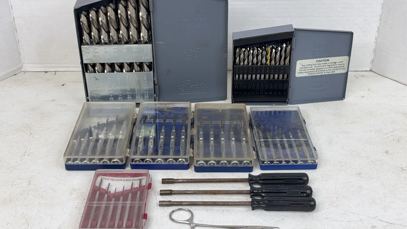 Drill Indexes Precision Screwdrivers Archer Nut Drivers and Tools Lot