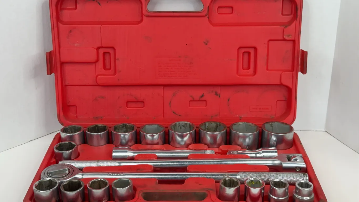 RIT American Industrial Tools Metric Socket Set With Case