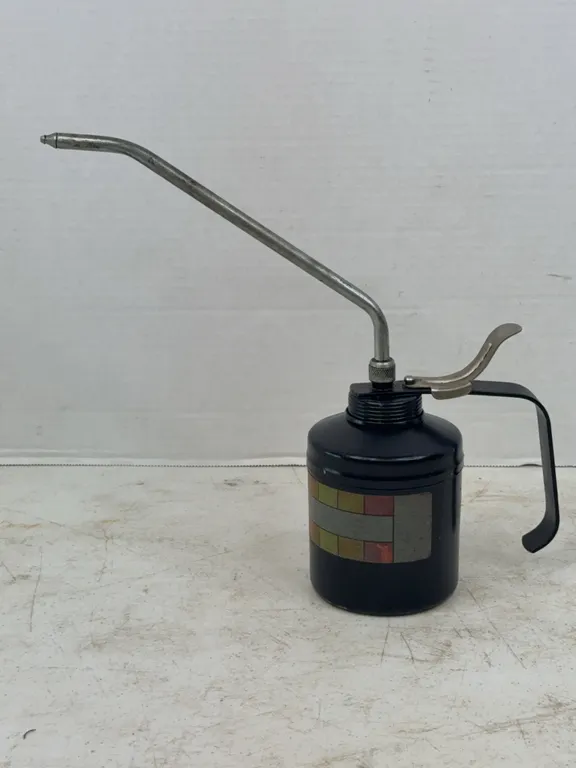 LubriMatic Handled Pump Oiler Can With Angled Spout