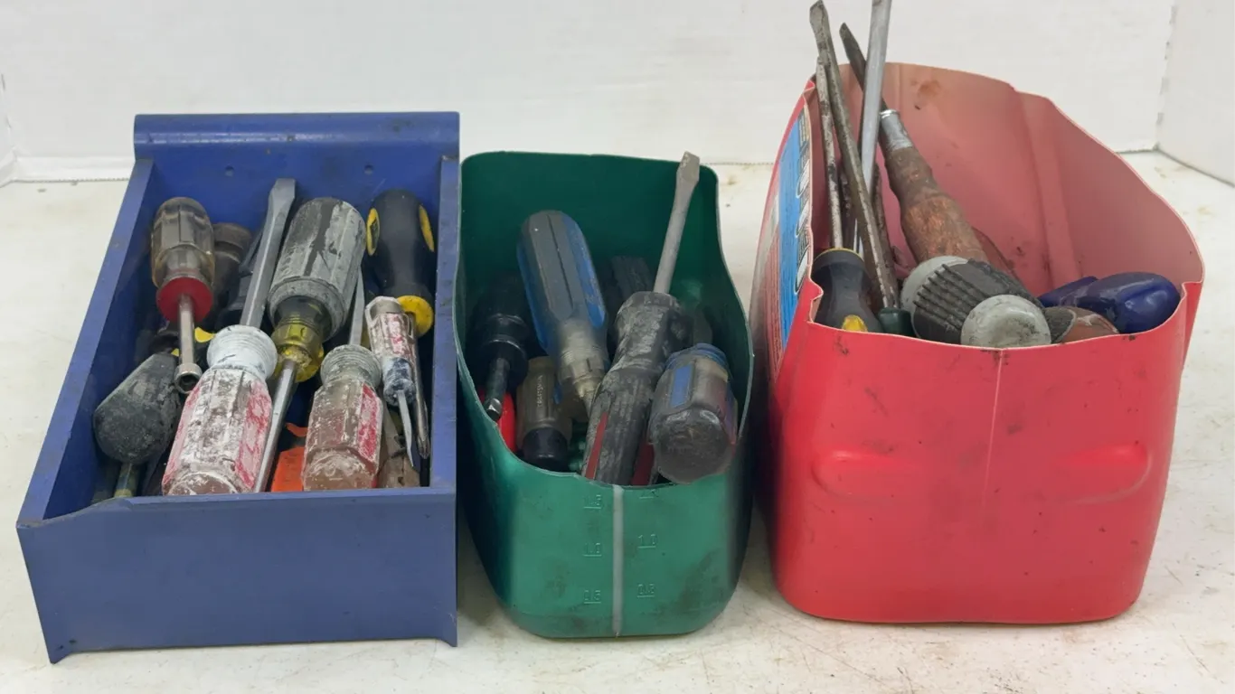 Assorted Craftsman Stanley Power Kraft Screwdrivers Hand Tools
