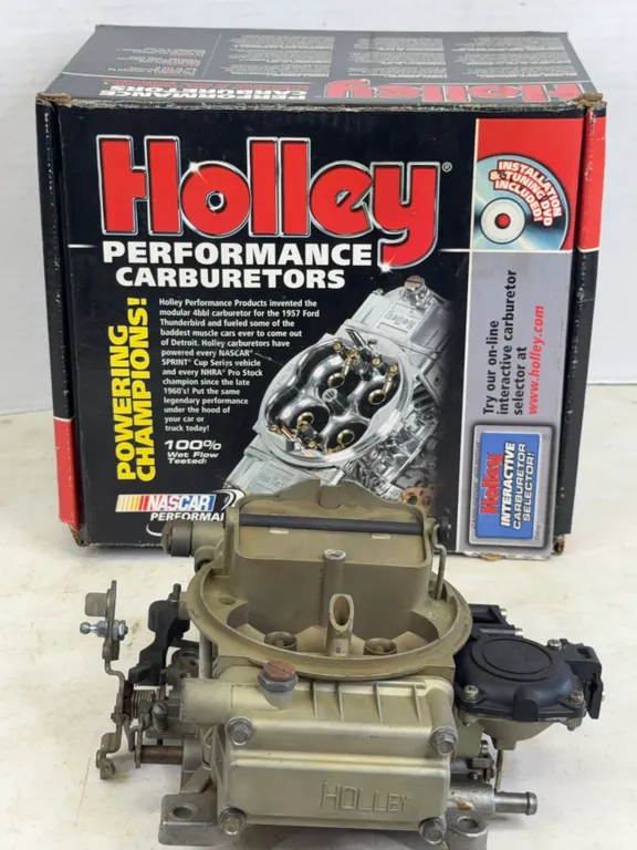 Holley Four Barrel Performance Carburetor with Original Packaging Box