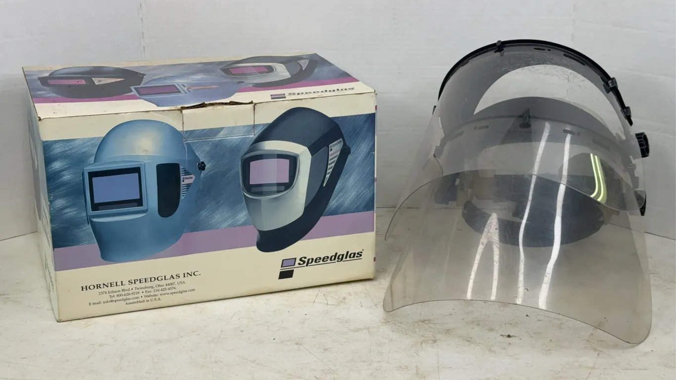 Hornell Speedglas Welding Helmet with Box and Face Shield