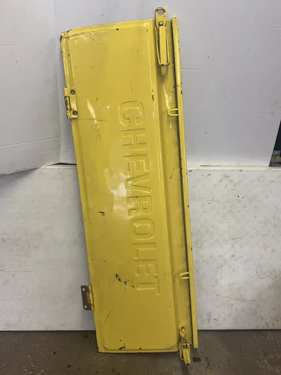 Chevrolet Metal Truck Tailgate Drop-In Panel Yellow