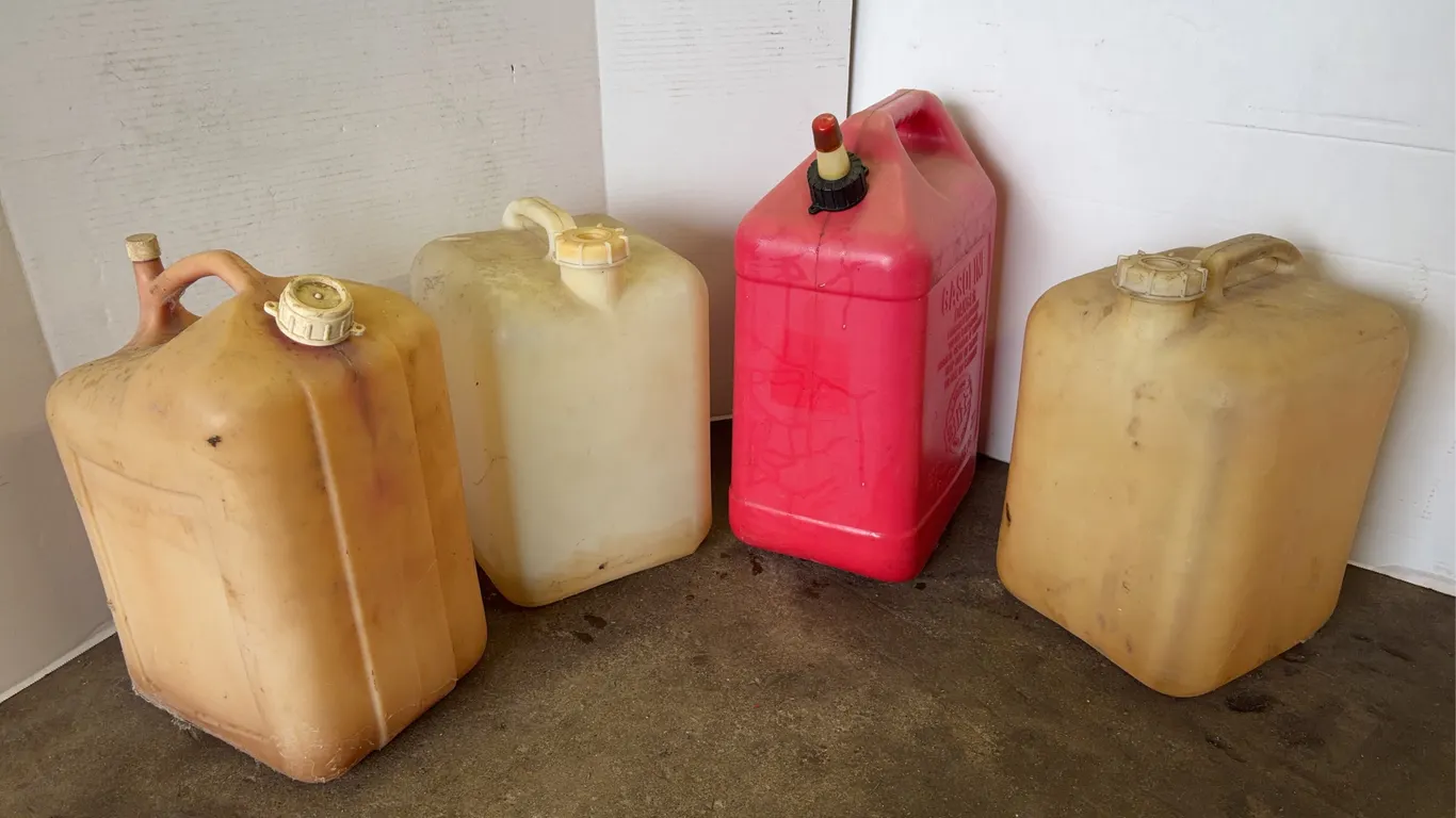 Blitz Gasoline Can and Utility Carboy Jugs Lot
