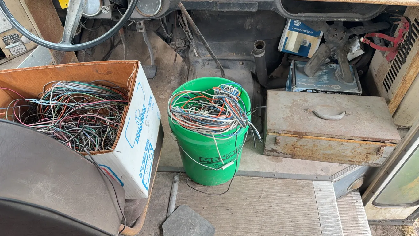 Automotive Replacement Parts Electrical Wire and Hein-Werner Hardware Chest Lot