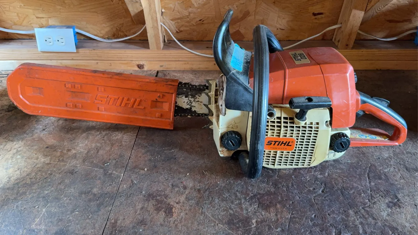 Stihl 029 Gas-Powered Chainsaw with Rollomatic Guide Bar