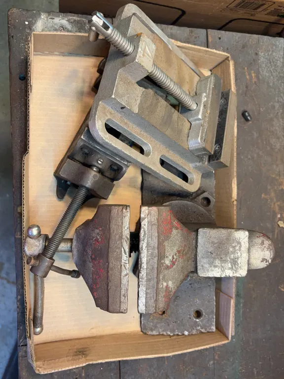 Assorted Bench and Drill Press Vises Collection