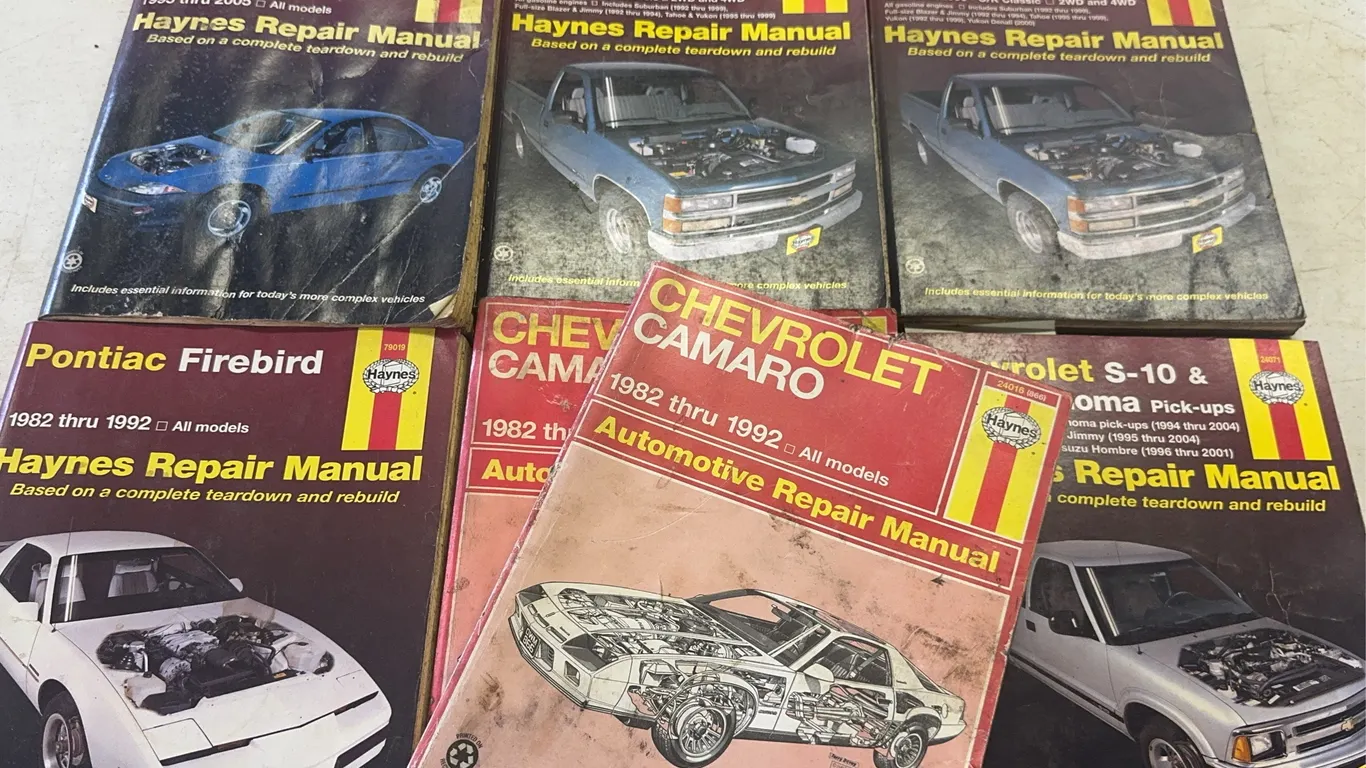 Haynes Automotive Repair Manuals Lot Chevrolet GMC Pontiac