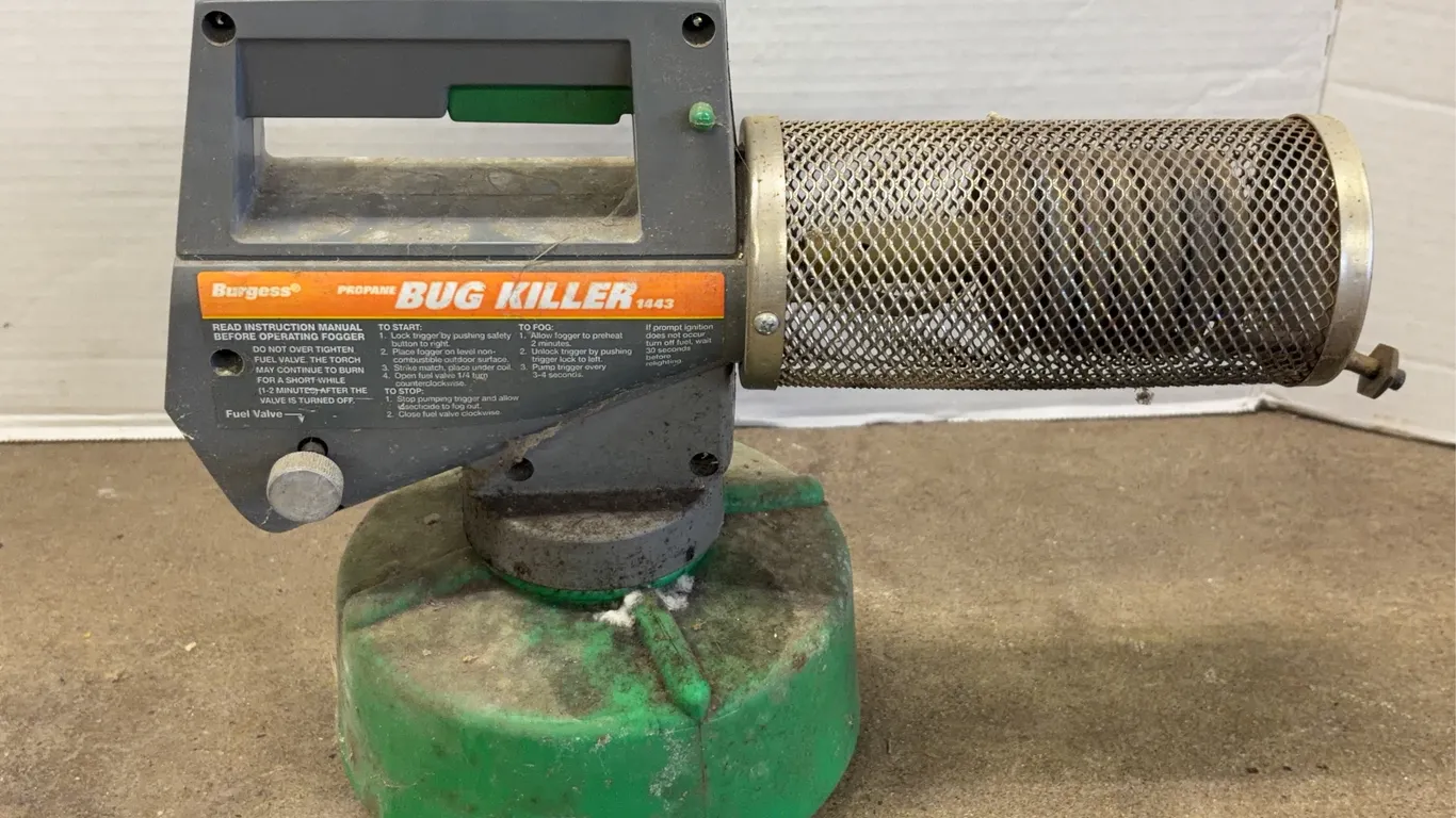 Burgess Propane Bug Killer Model 1443 Outdoor Insect Fogger