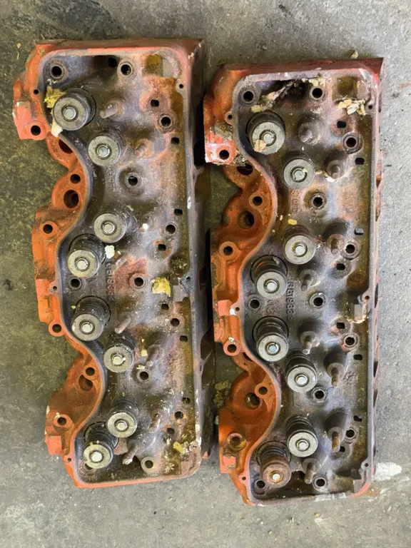 Pair of GM Chevrolet 348 409 Cylinder Heads Casting 3819333