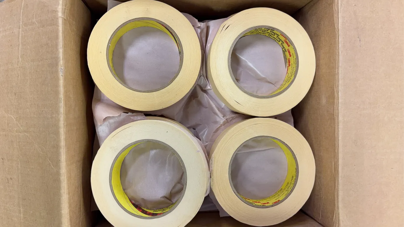 Bulk Case Lot 3M Scotch Brand Masking Tape Rolls