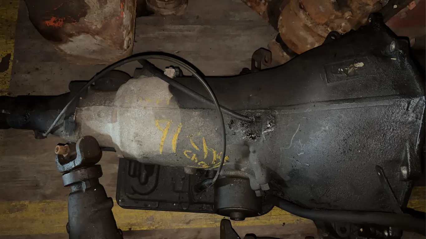 GM Automatic Transmission Core with Torque Converter and Extension Housing