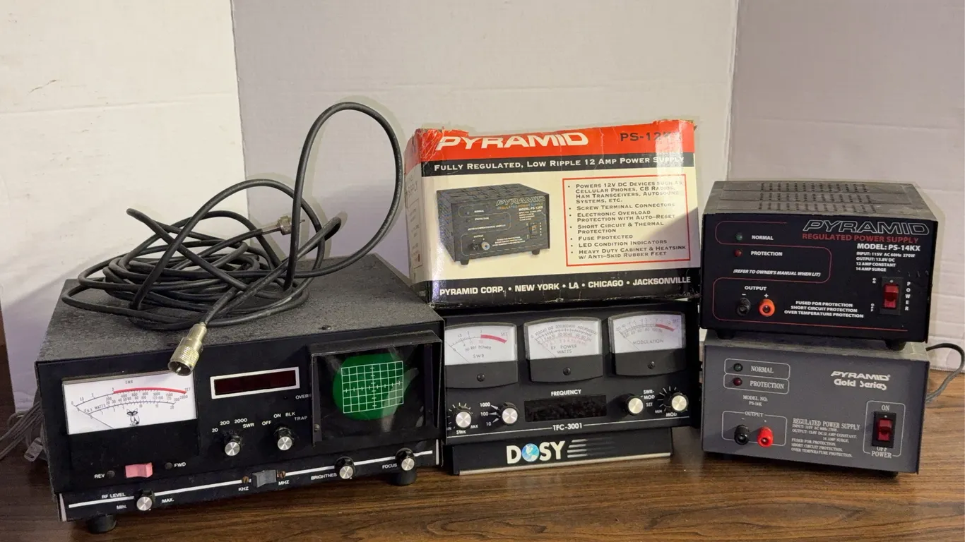 Wawasee Catalyzer Dosy Meter and Pyramid Regulated Power Supplies
