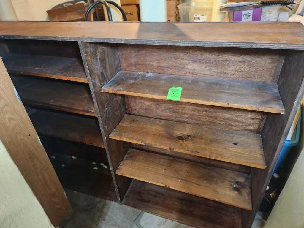 Wooden Bookshelf