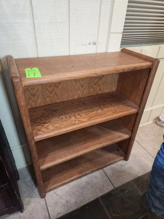 Wooden Bookshelf