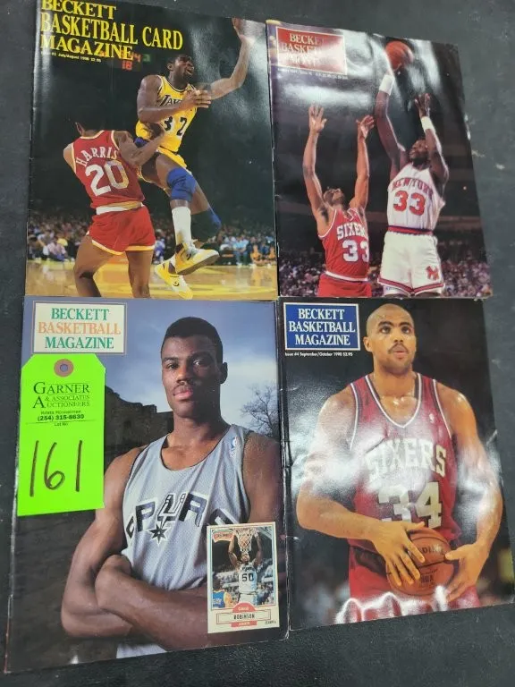 Beckett Basketball Magazines 4 ct.