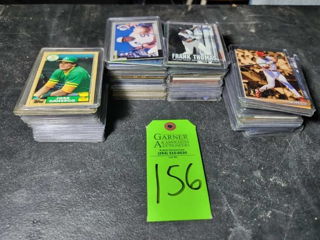 121 Misc. Baseball Cards - In Protective Cases
