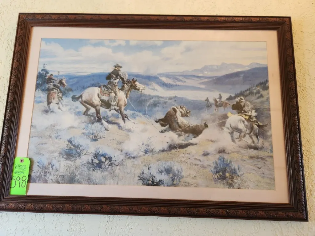 "Loops and Swift Horses Are Surer Than Lead" By Charles M. Russell
