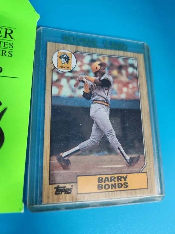 1987 Topps #320 Barry Bonds Rookie Card