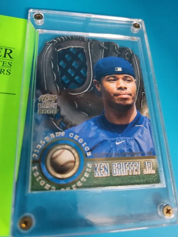 2000 Pacific Paramount - Fielder's Choice #18 Ken Griffey Jr.