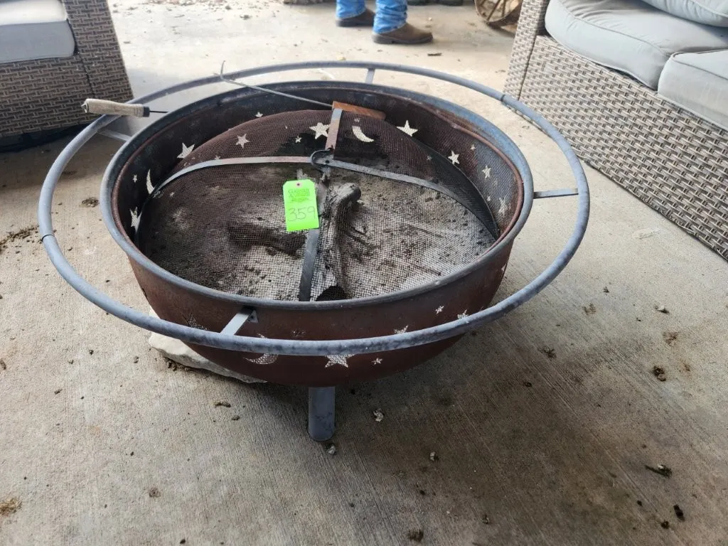 Moon & Star Fire Pit