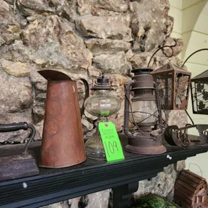 Iron, Lanterns & Antique Misc.