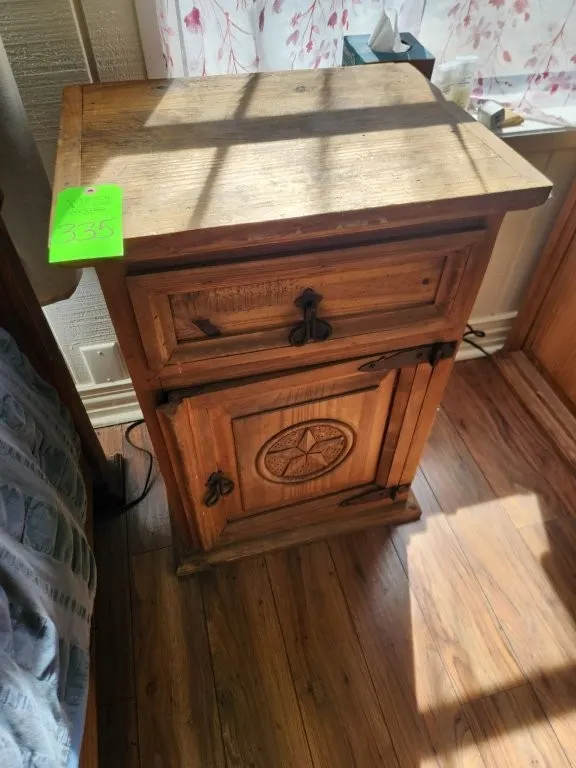 Rustic Star Nightstand