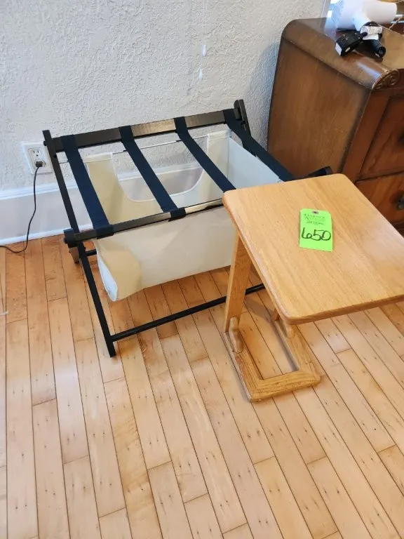 Luggage Rack & Side Table