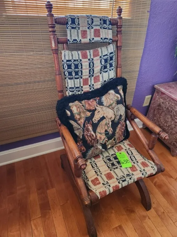 Wooden Rocking Chair