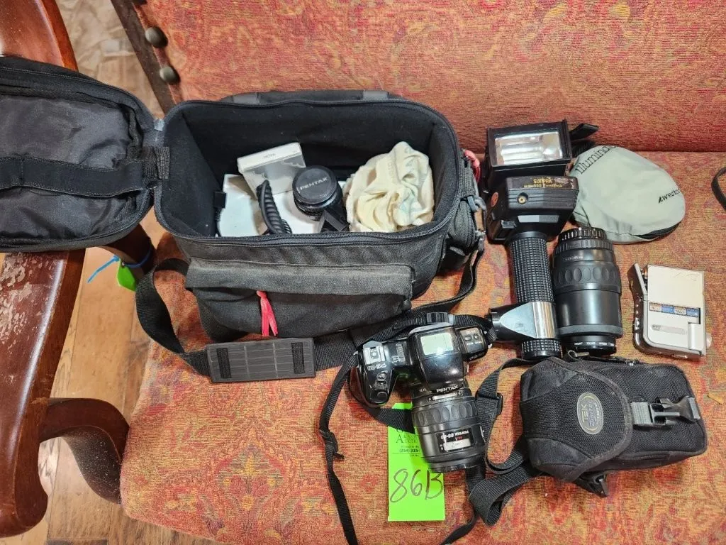 Camera, Lens, Lights, & Misc.