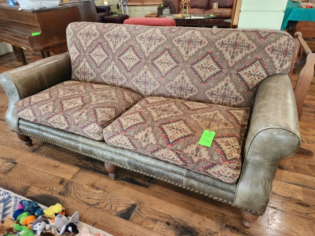 Leather & Upholstery Couch