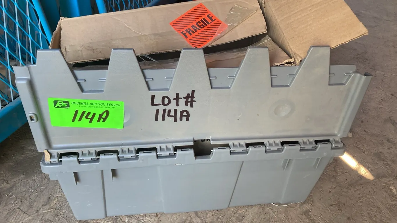 (2) Boxes with Assorted MacDon Parts and Various Hardware